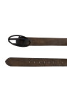 Diesel BROWN Reversible belt with logo