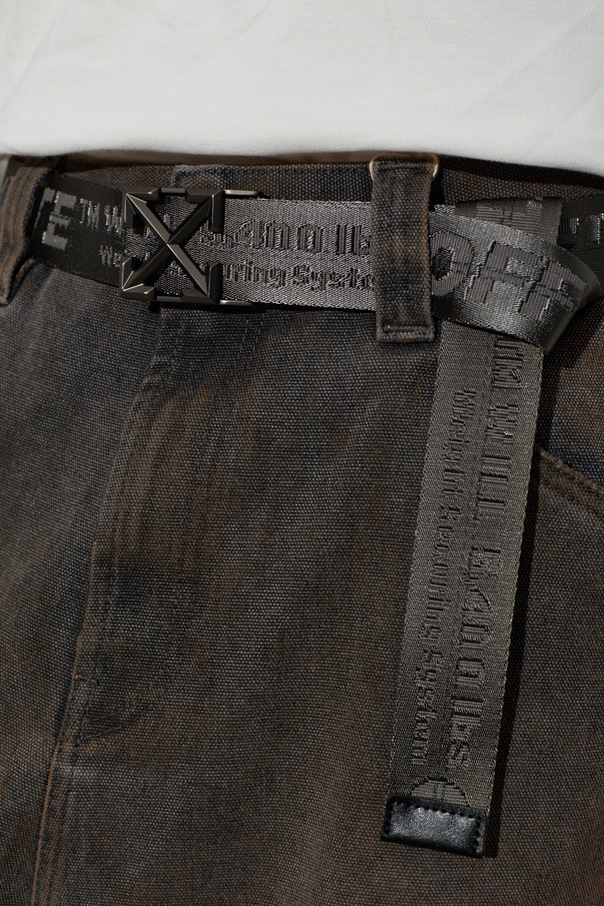 Off-White Opasek s logem