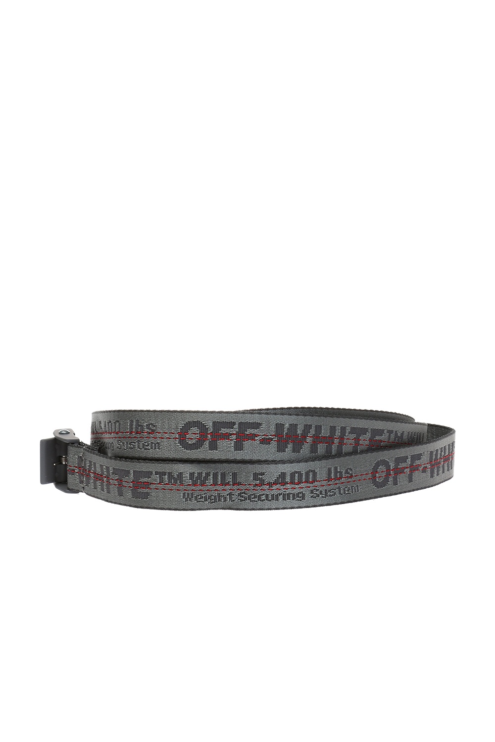 spand Anger affældige Off-White Grey Classic Industrial Belt Off-White