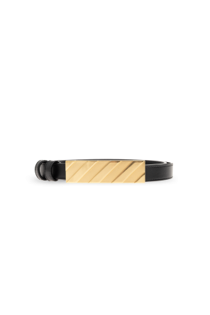 Leather belt