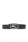 Etro GREY Branded belt