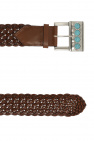 Etro Leather belt from the ‘Crown Me’ collection