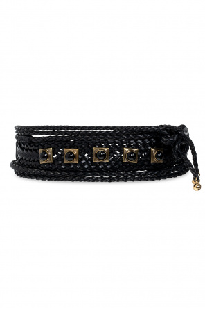 Leather belt from the ‘crown me’ collection od Etro