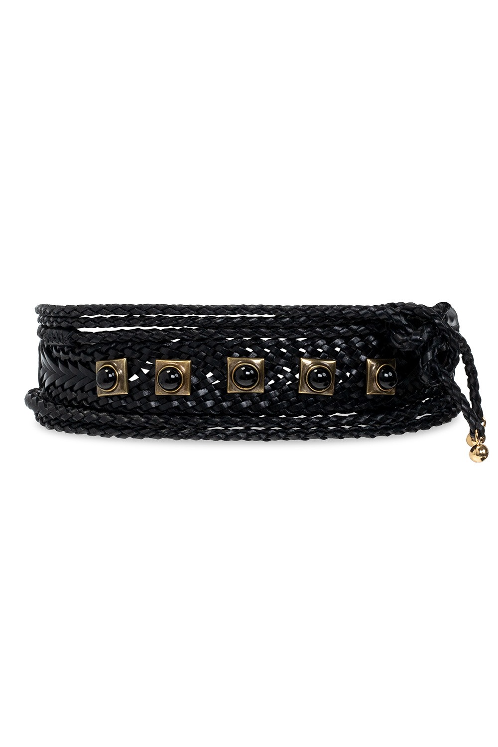 Etro Leather belt from the ‘Crown Me’ collection