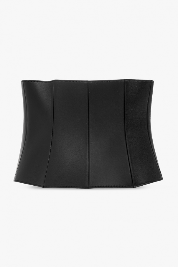 Etro Leather waist belt