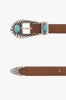 Etro BROWN Leather belt