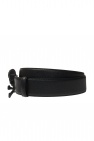 Philipp Plein BLACK Leather belt