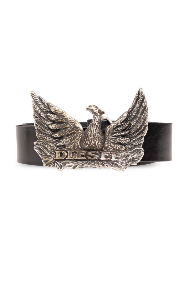 ‘phoenix’ leather belt od Diesel