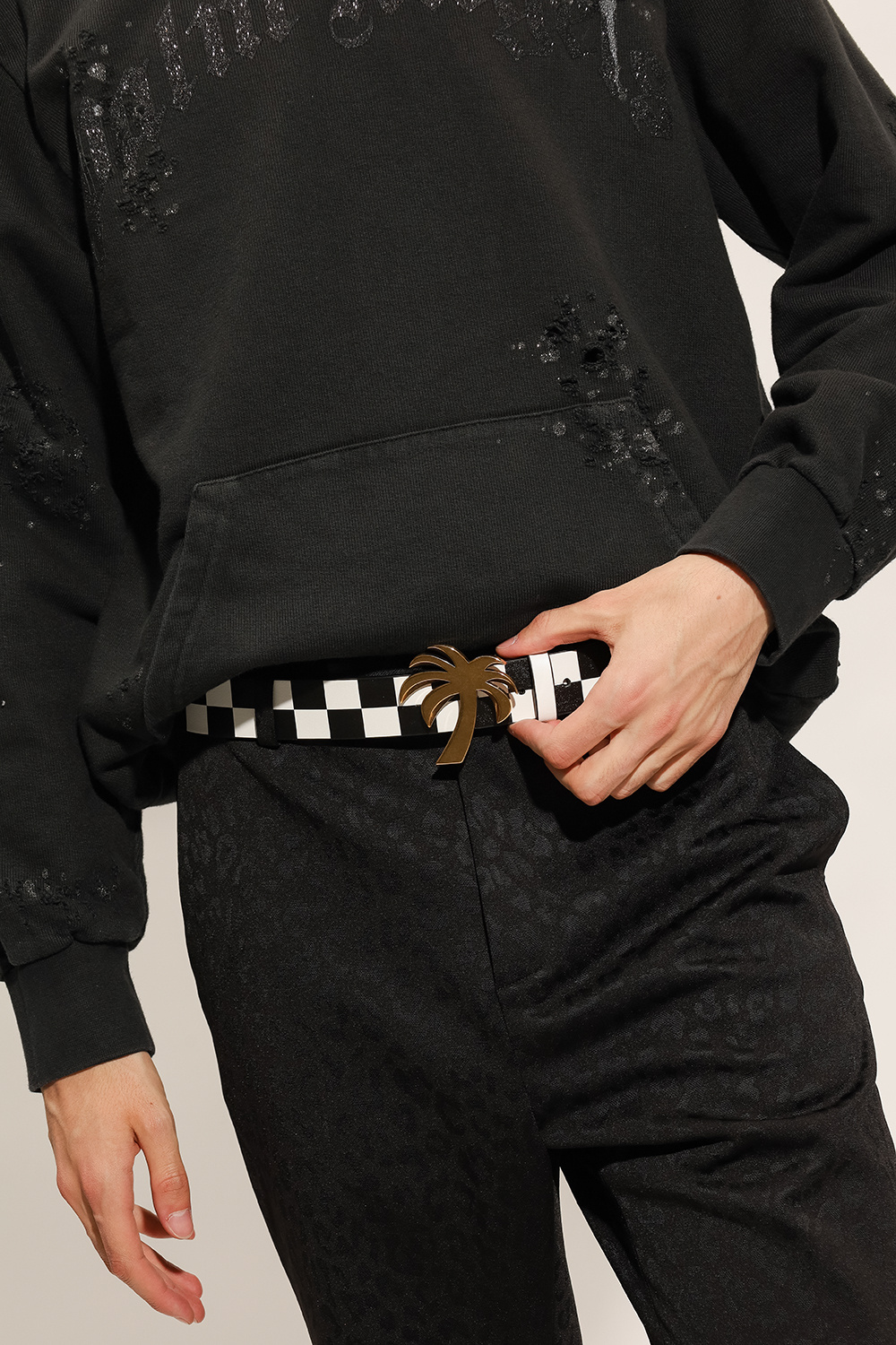 Palm Angels Leather belt