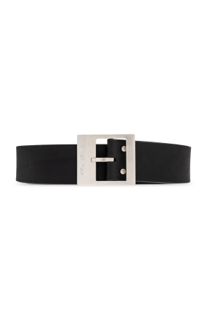 Leather belt