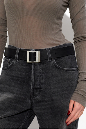 Leather belt od Rick Owens
