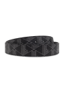 Lacoste BLACK Patterned belt