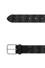 Lacoste BLACK Patterned belt