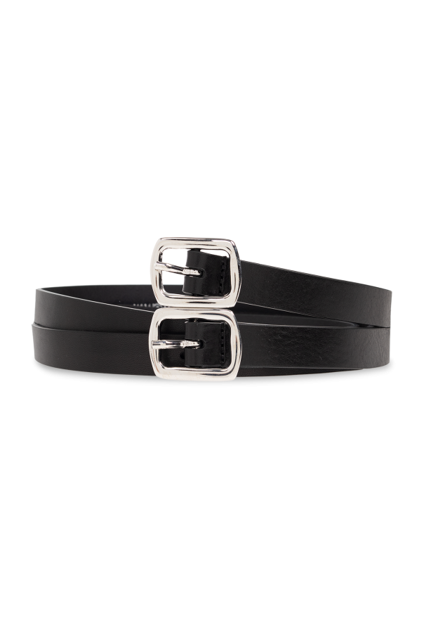 Leather belt od APRÈS SKI - FASHION FOR SPECIAL TASKS