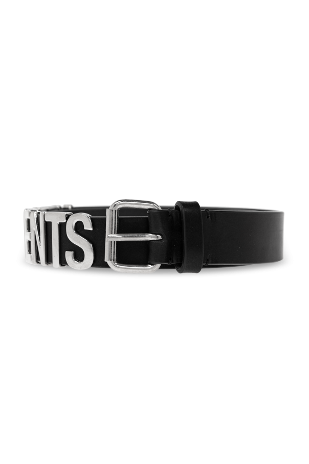 VETEMENTS Logo belt