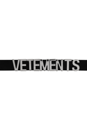 VETEMENTS Logo belt