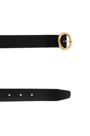 Ami Alexandre Mattiussi Leather belt