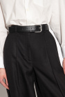 Ami Alexandre Mattiussi Leather belt