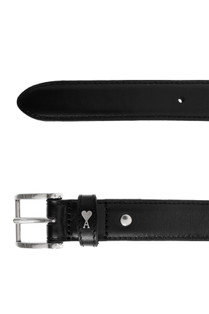 Ami Alexandre Mattiussi Leather belt