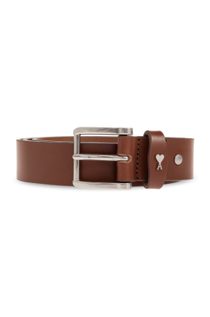 Leather belt