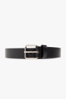 VETEMENTS BLACK Leather belt