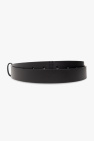 VETEMENTS BLACK Leather belt