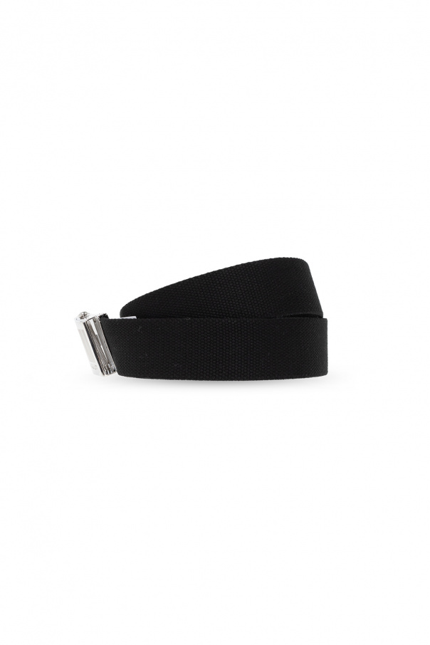 VTMNTS BLACK Belt with decorative buckle