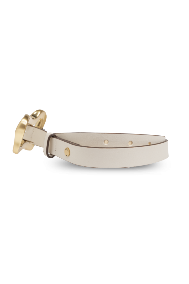 Rag & Bone  Leather belt Greige