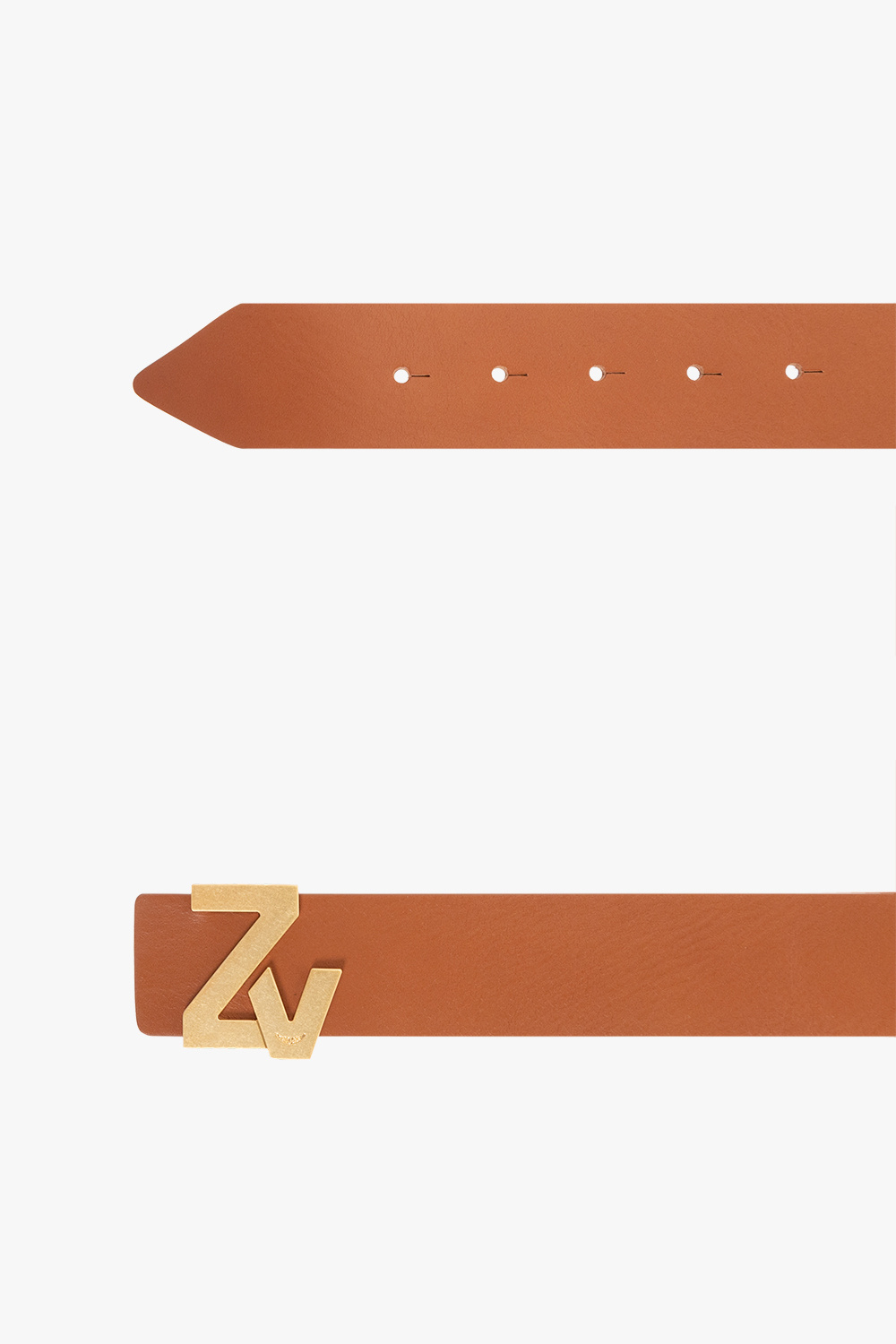 Brown Leather belt Zadig & Voltaire - Vitkac HK