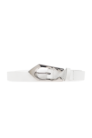Leather 'Cuff' belt