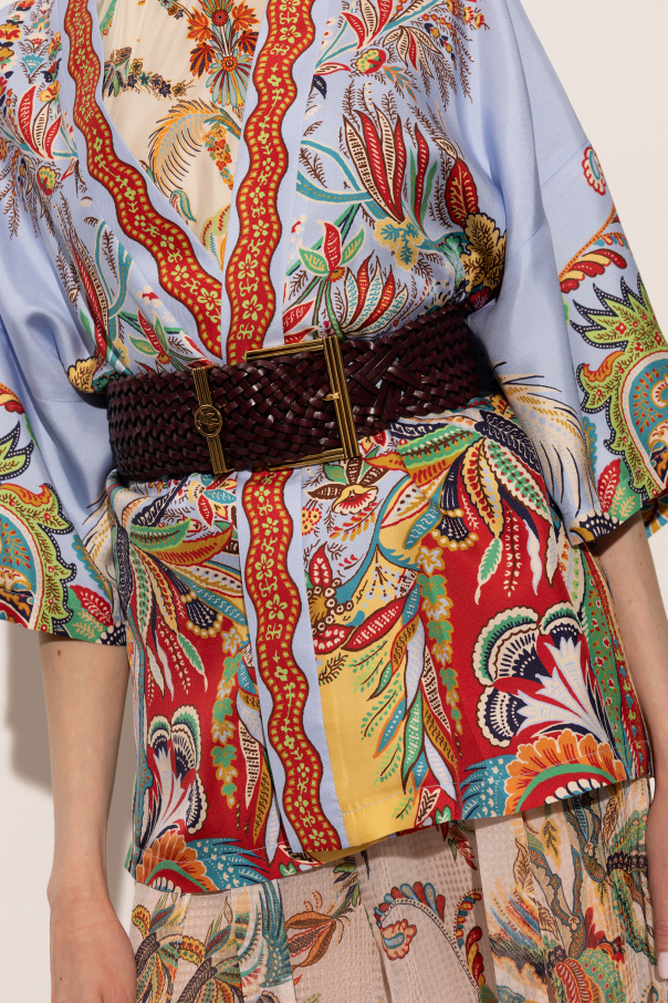 Etro Leather belt