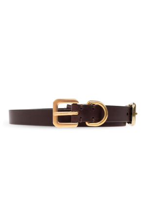 Leather belt
