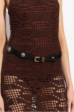 Leather belt with appliqués od Etro