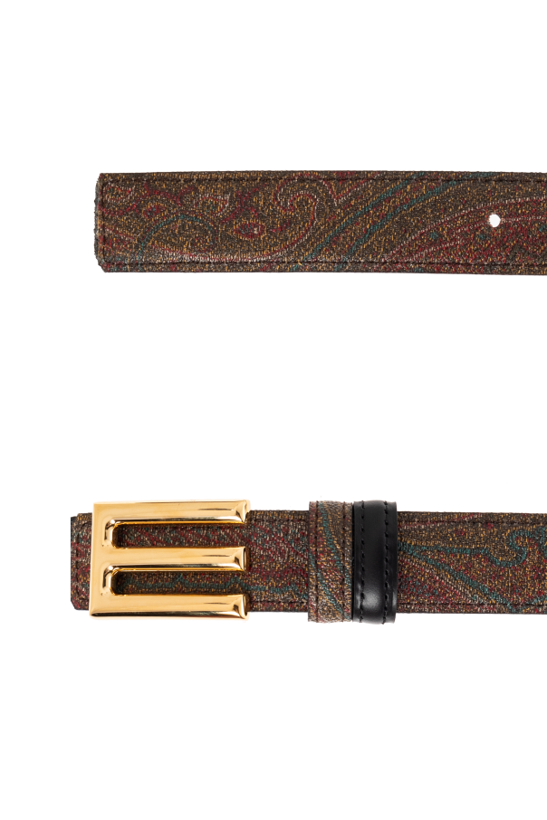 Etro Cinturón estampado
