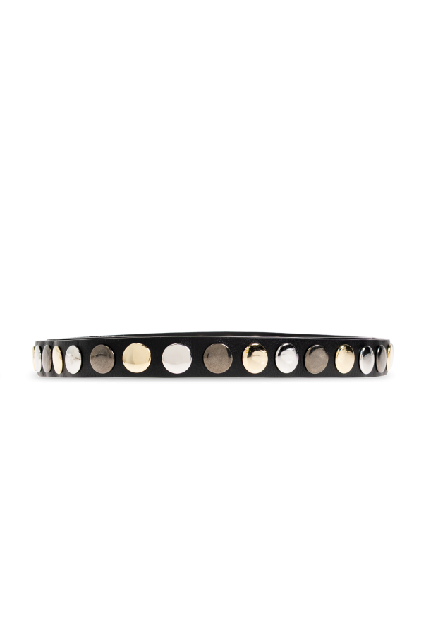 Leather belt with studs od Iro