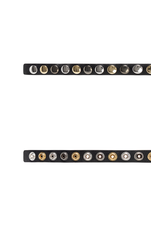 Iro Leather belt with studs