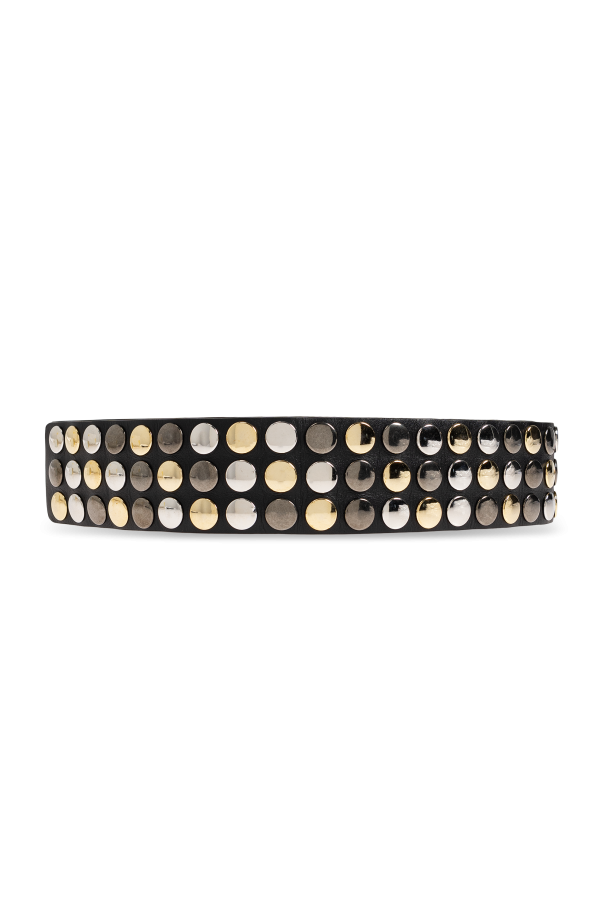 Leather belt with studs od Iro