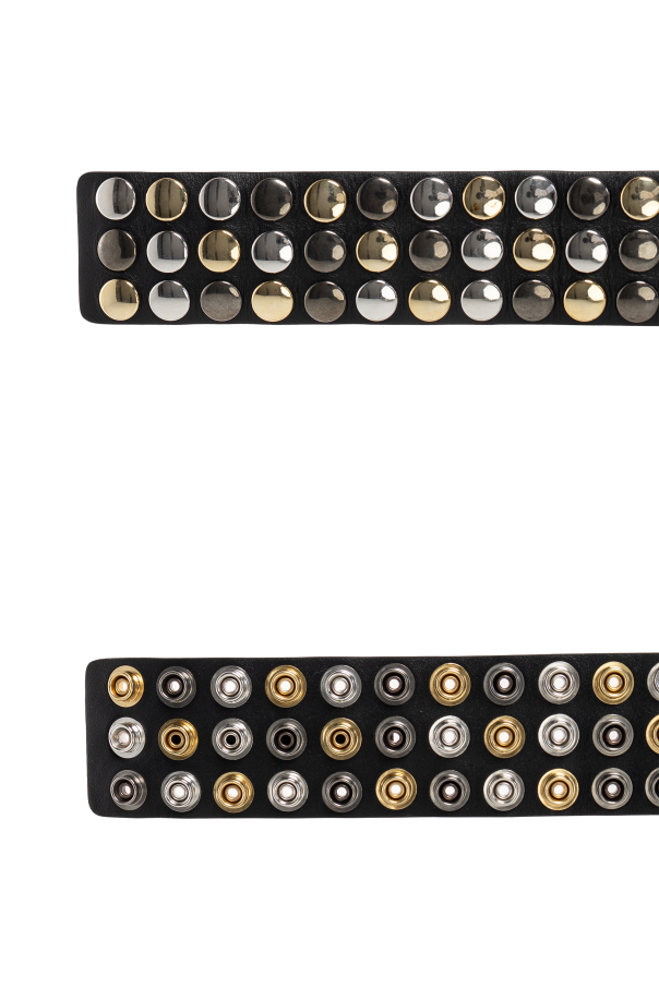 Iro Leather belt with studs