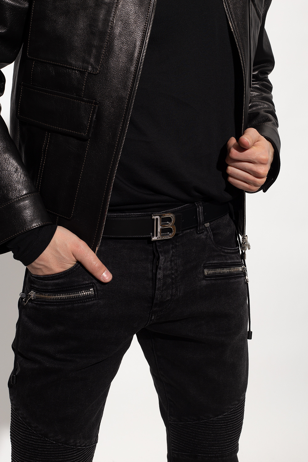 Balmain Belt with logo