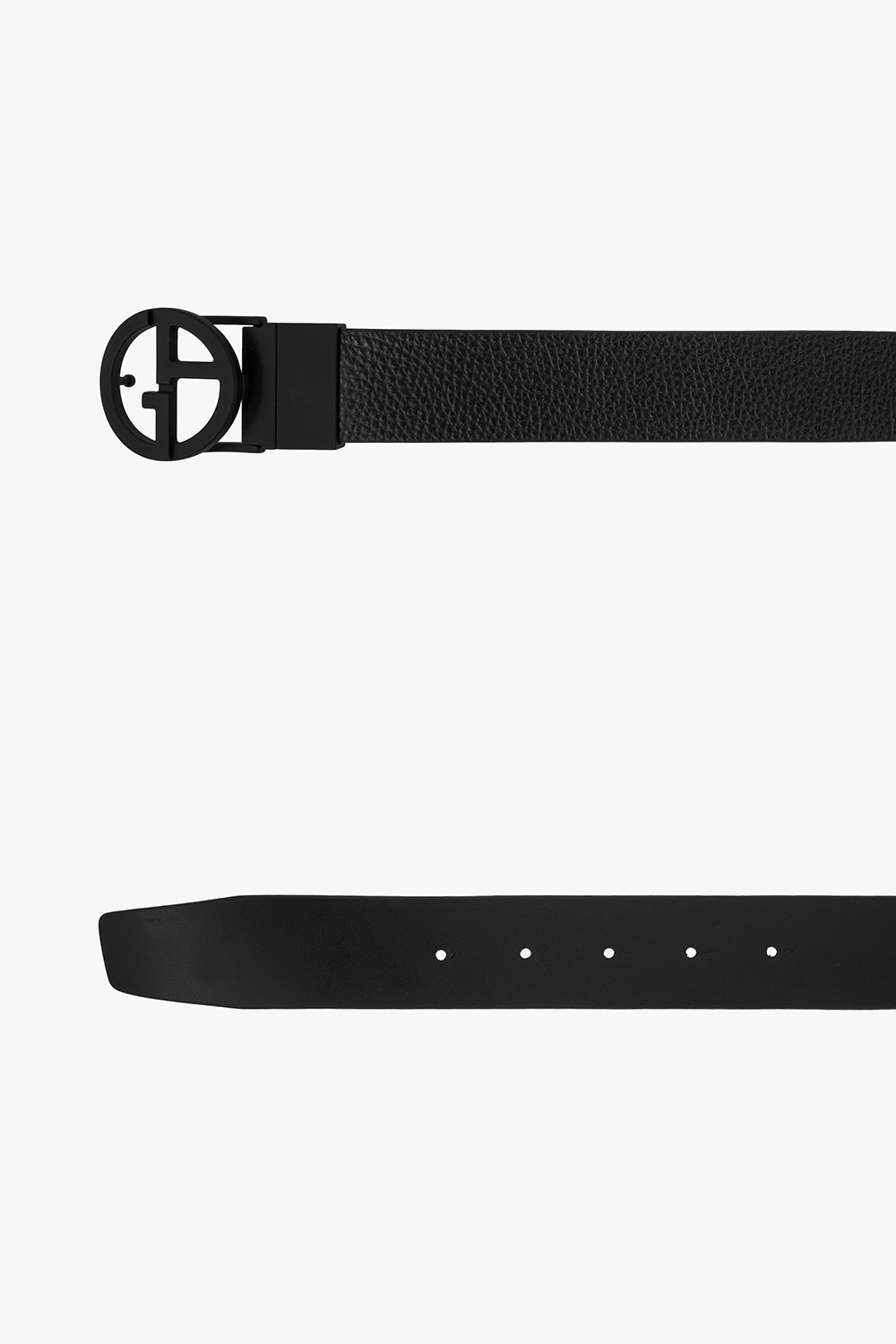 Giorgio armani bermuda Reversible belt