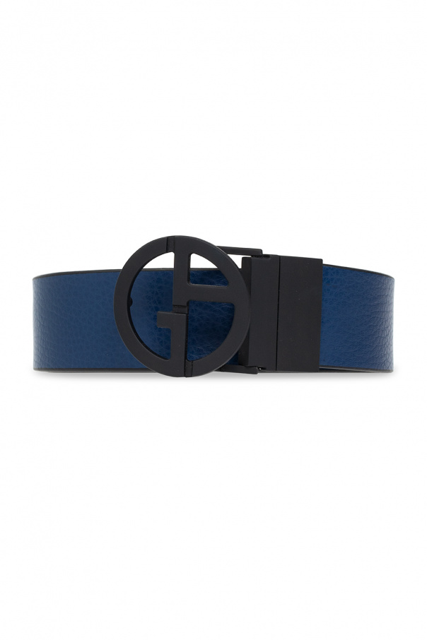 Giorgio armani T-shirt Reversible belt with logo