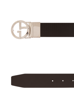 Giorgio Armani zip-up Reversible belt