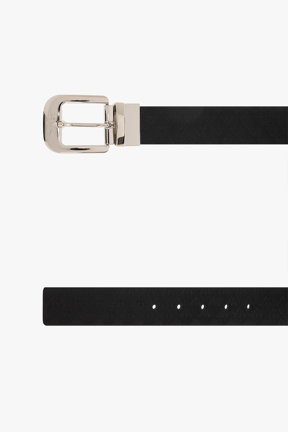 Emporio microfiber armani Reversible belt