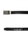 Emporio Armani Leather belt with logo