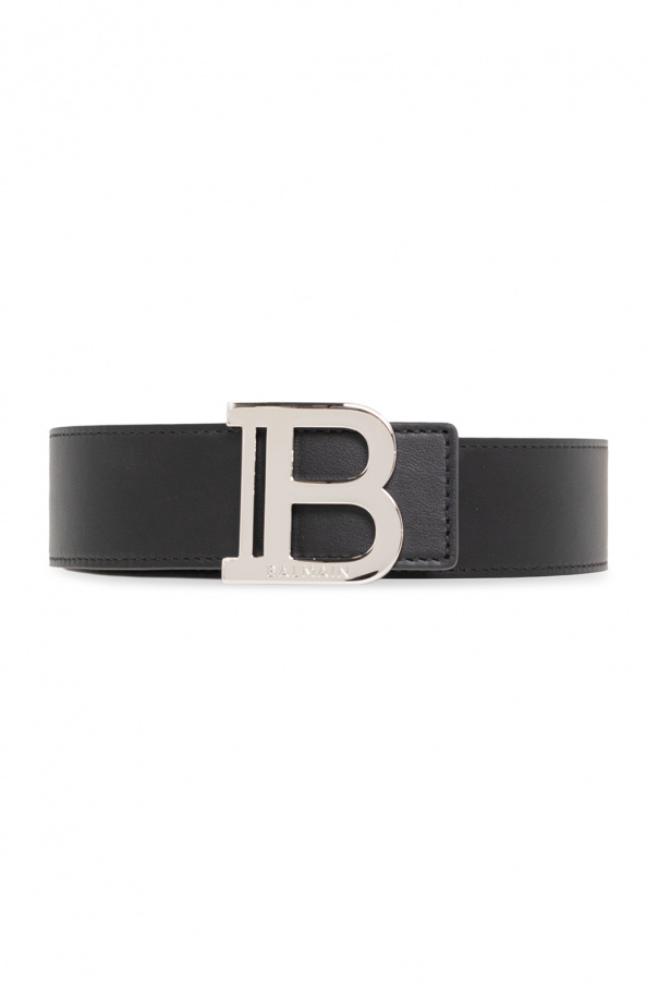 ‘B-Belt’ leather belt od Balmain