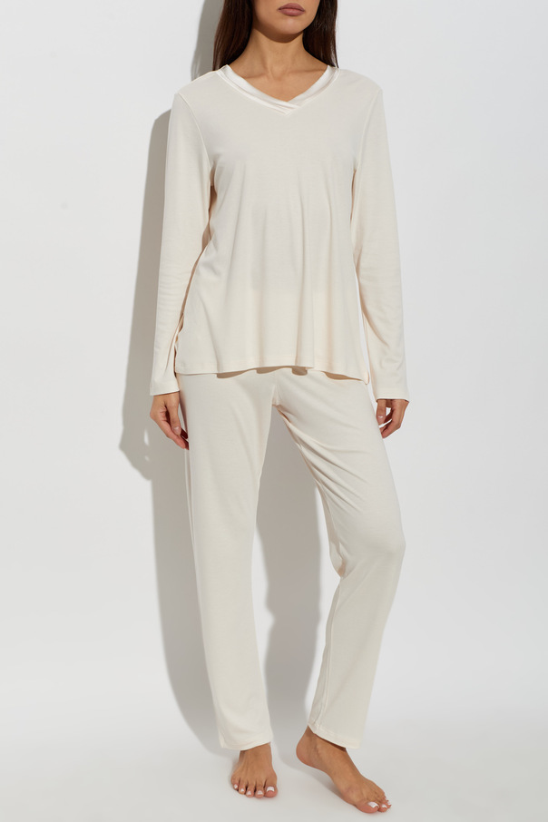 Hanro Zweiteiliges Pyjama-Set „Tyra“
