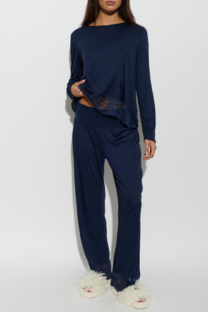 Hanro Zweiteiliger Pyjama aus der Kollektion ‘Azelia’