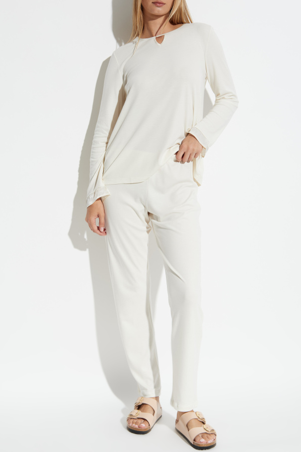Hanro Two-piece pajamas from the 'Claire' collection