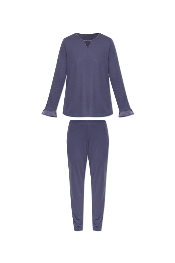 Two-piece pajamas from the `Claire` collection od Hanro