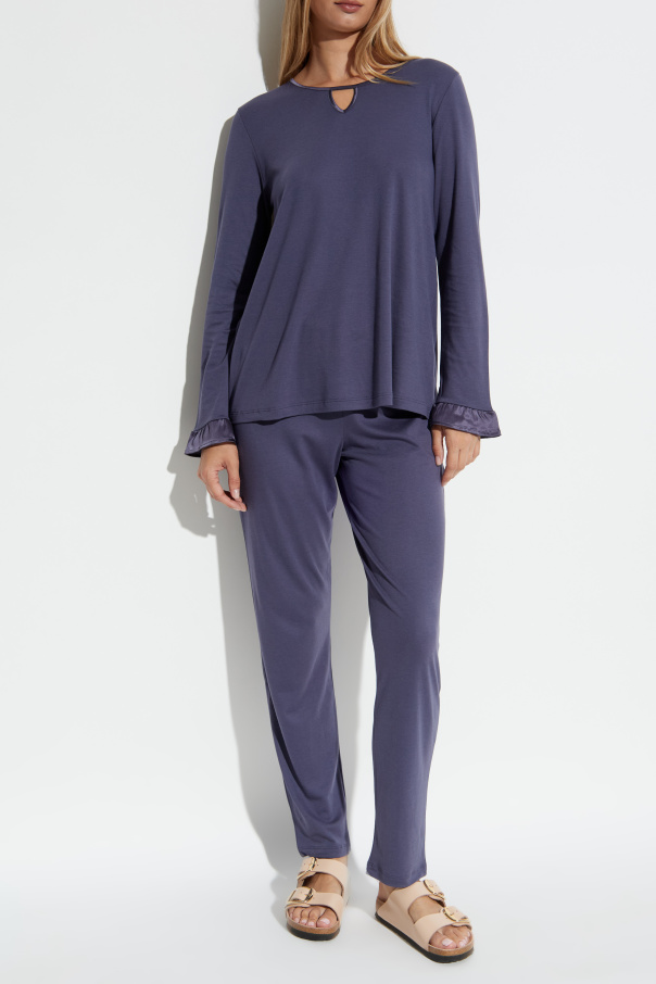 Hanro Zweiteiliger Pyjama aus der Kollektion "Claire"